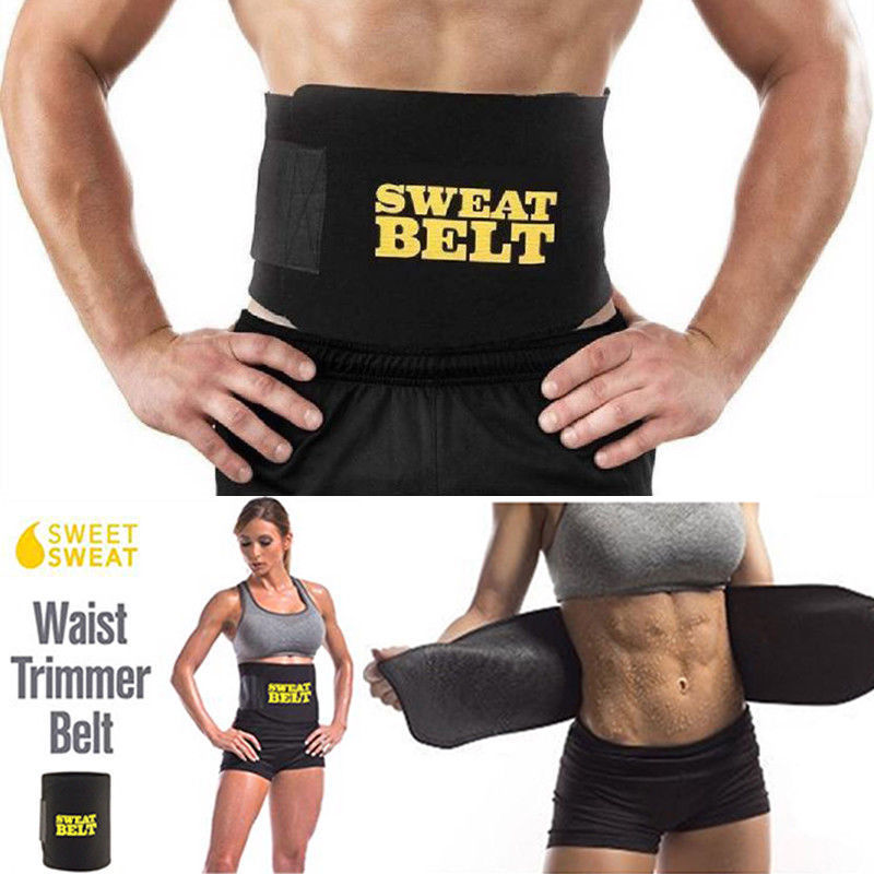 Waist Trainer Belt Women Men Body Shaper Suit Sweat Belt Premium