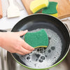 12pcs Kitchen Cleaning Sponge, Dishware Eco-Friendly Anti-Scratch, Scrub Sponge