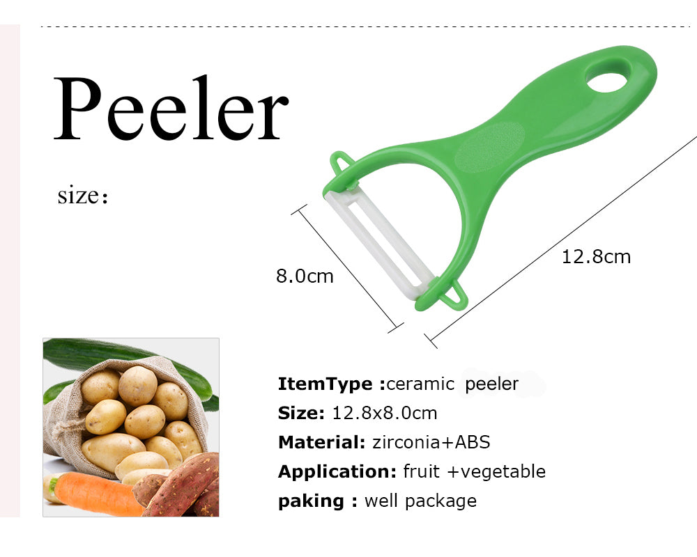 ceramic peeler fruit vegetable potato peeler