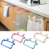 2020 HOT Kitchen Portable Plastic Racks Door Garbage Trash Bag Box Can Rack Hanging Holder Home Organization Accessories