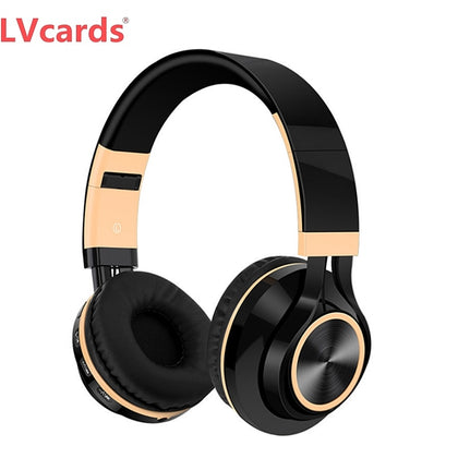 LVcards Wireless Headphones Bluetooth Headset Foldable Headphone & Earphones With Microphone sport Earphone B1-01 - Sundreame