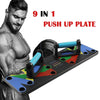 9 in 1 Push Up Rack Board Men Women Fitness Exercise Push-up Stands Body Building Training System Home Gym