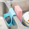 Kitchen Accessories Double Sink Caddy Saddle Style Kitchen Organizer Storage Sponge Holder Rack Tool