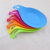 Food Grade Silicone Heat Resistant Spoon Rest Utensil Spatula Holder Gadget Kitchen Storage Rack Tool Aid Home Organizer